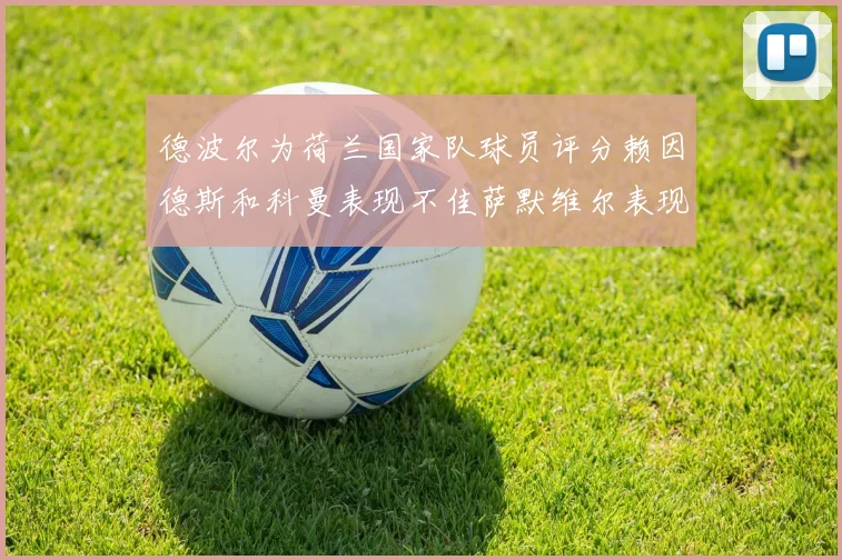 德波尔为荷兰国家队球员评分赖因德斯和科曼表现不佳萨默维尔表现最佳